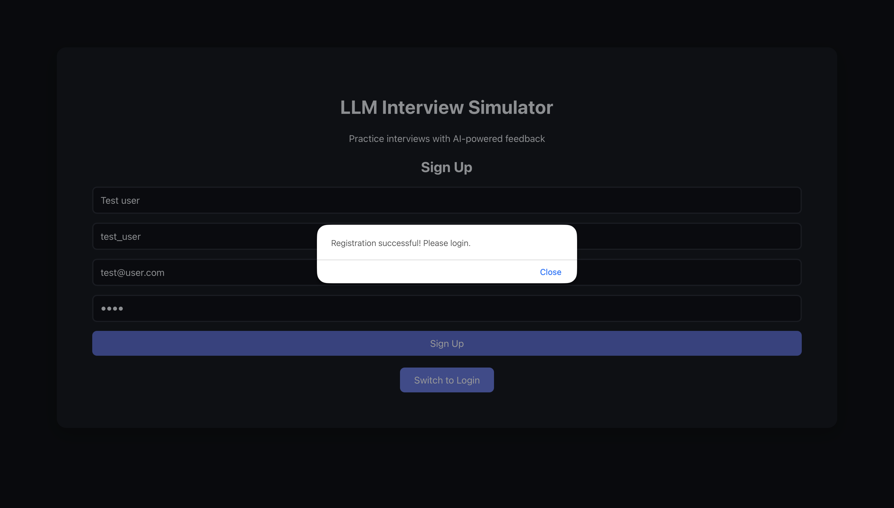 Interview type and difficulty.